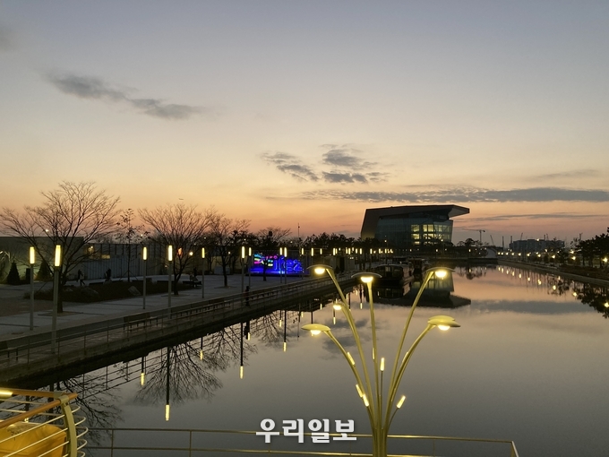IFEZ 센트럴파크 야경 ⓒ인천경제자유구역