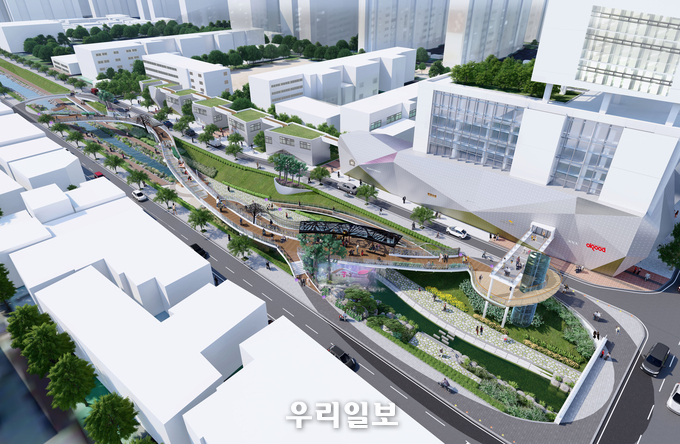 부평 굴포하늘길(입체보행교) 설계공모 당선작 ⓒ부평구청