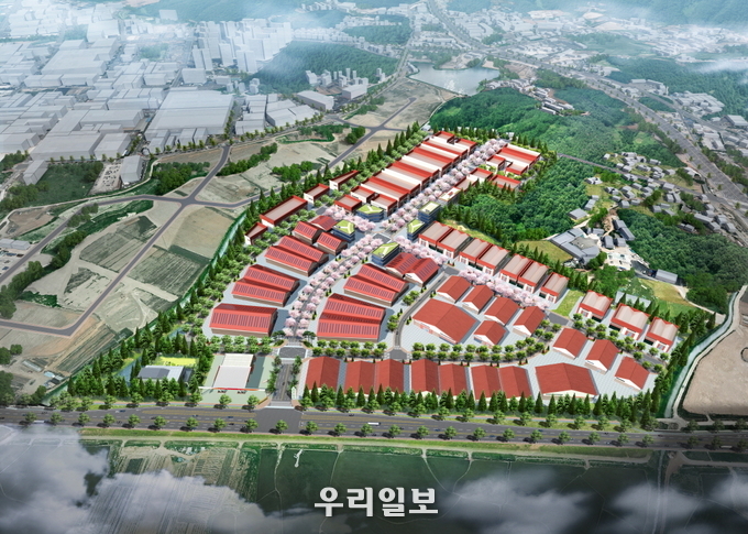I-FOOD PARK 식품산업 단지 조성 전체조감도 ⓒ서구청
