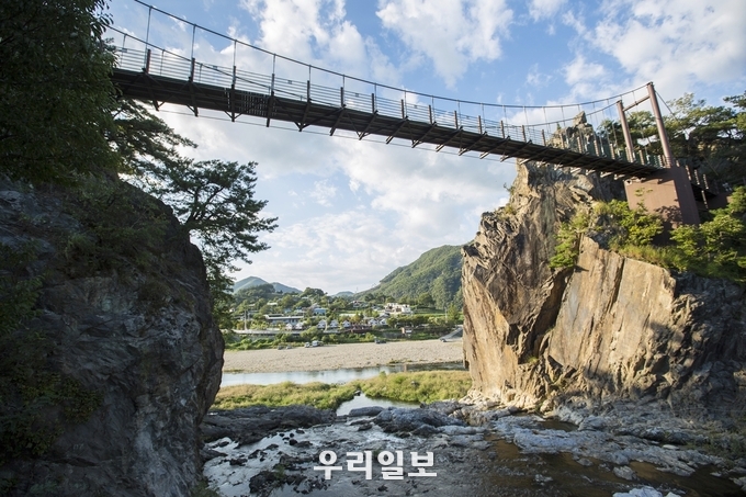 수주팔봉 전경.(사진=충주시)