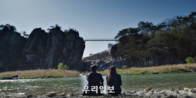 tvn 드라마 빈센조에서 보여진 수주팔봉(사진=충주시)