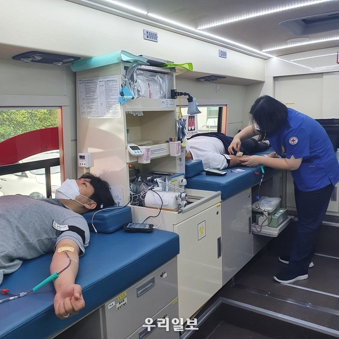인천병무지청 직원 헌혈 동참 ⓒ 인천병무지청 제공