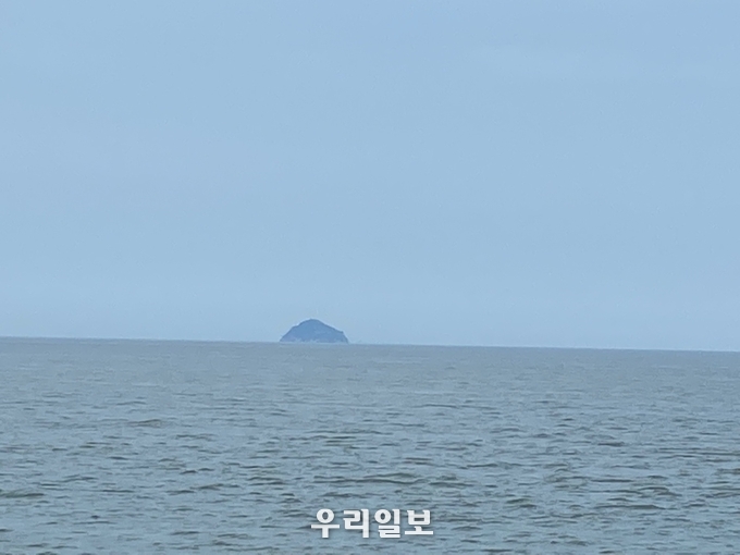 함박도 전경