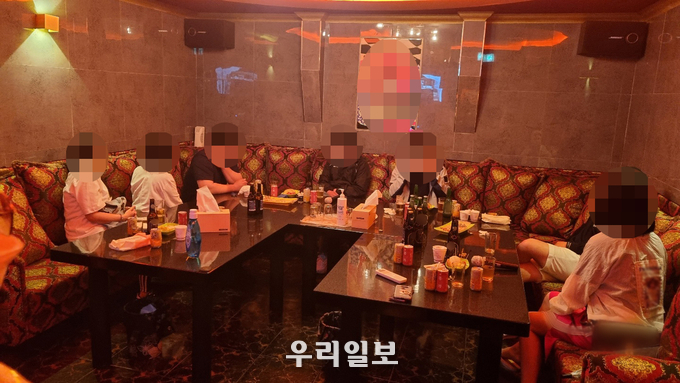 인천경찰청과 지자체와 합동으로 단속된 유흥주점 ⓒ 인천경찰청 제공