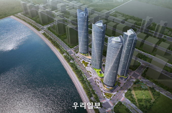 송도국제도시 ‘더샵 송도아크베이’ ⓒ 포스코건설 제공