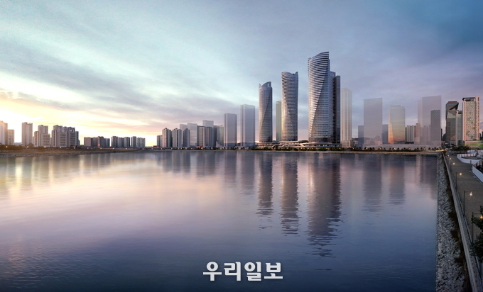 송도국제도시 ‘더샵 송도아크베이’ ⓒ 포스코건설 제공