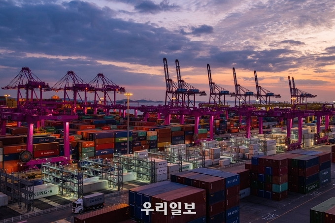 인천항 신항 전경 ⓒ 인천항만공사 제공