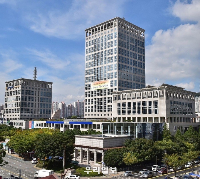 부산시청 전경