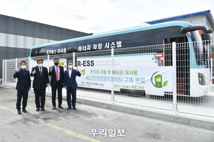 정하영 김포시장, ESS 구축 사업 현장 행정(전기차 배터리 재사용 ESS) ⓒ김포시청