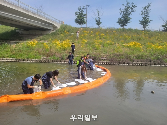 부평구, 계양구와 수질오염사고 대비 합동 방재훈련 실시 ⓒ부평구청