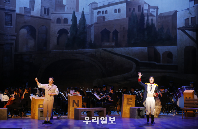 부산시립예술단의 토크오페라 ‘세비야의 이발사’ ⓒ부산시립예술단 제공