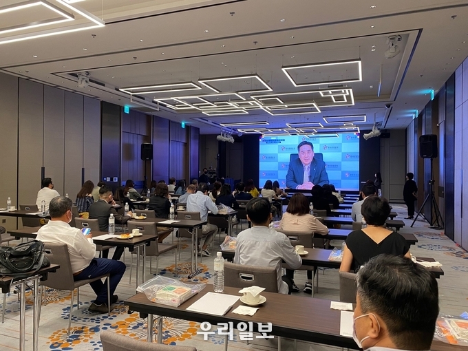 지난달 31일 대만 여행업계 및 언론인 대상 방한관광 설명회 현장 모습.(사진=한국관광공사)