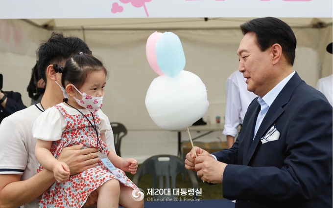 대통령실 이전 기념 어린이·주민 초대 행사 ⓒ 대통령실 제공