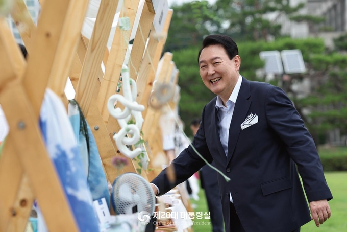대통령실 이전 기념 어린이·주민 초대 행사 ⓒ 대통령실 제공
