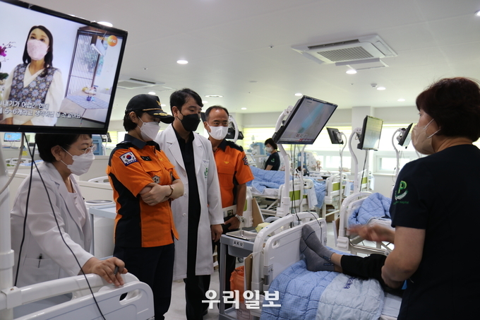 시흥소방서, 혈액투석 의료기관 긴급 현장안전 점검 실시 ⓒ시흥소방서