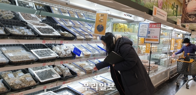 지난 설 명절 당시 단속 모습.(사진=충주시청)