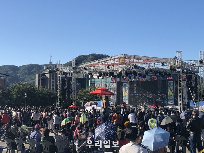 국내 최장수 뮤직 락페스티벌 소요산에 울려 퍼졌다. ⓒ 동두천시청 제공