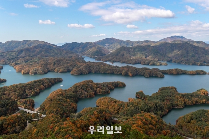 악어섬 전경.(사진=충주시청)