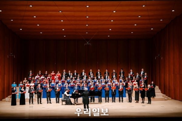 지난 10월 28일, 부산시립합창단 ‘4인 4색 합창축제’ 합창단 공연 모습