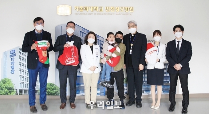 가톨릭대 인천성모병원은,3년 전 몽골 어린이와 약속 나눔 의료를 실천 지켰다 ⓒ 인천성모병원 제공