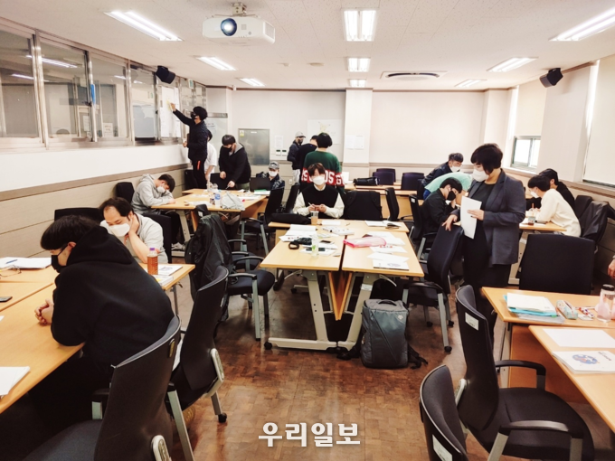 한국폴리텍대학 남인천캠퍼스 스마트전기과 전문기술과정 수업 모습.(사진=한국폴리텍대학 남인천캠퍼스)