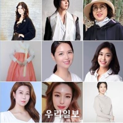 올포유와 함께하는 제1회 고전복식한복모델 선발대회 참가 모델들
