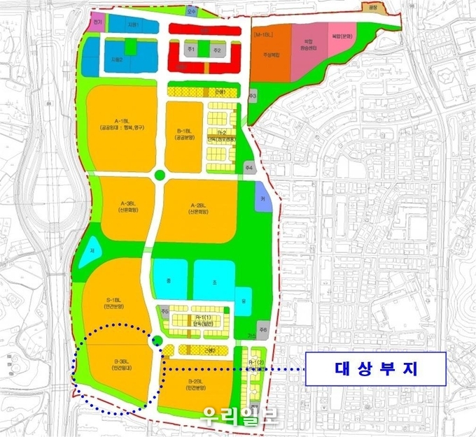 검암역세권 공공주택지구 토지이용계획원 ⓒ iH공사 제공
