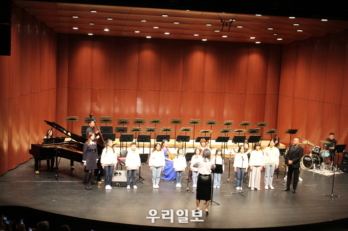 고려인 어린이 합창단. ⓒ 대한적십자사 인천여성봉사특별자문위원회 제공