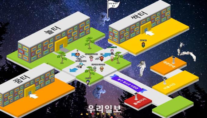 동구청소년수련관 메타버스 구축. ⓒ 동구청 제공