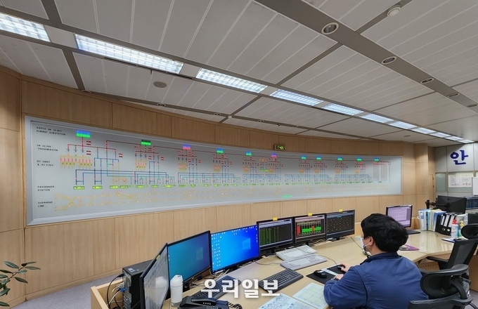 인천교통공사 1호선 수송배전설비 사무소 모습 ⓒ 인천교통공사 제공