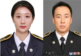 송아율 경사 ▲윤종태 경위