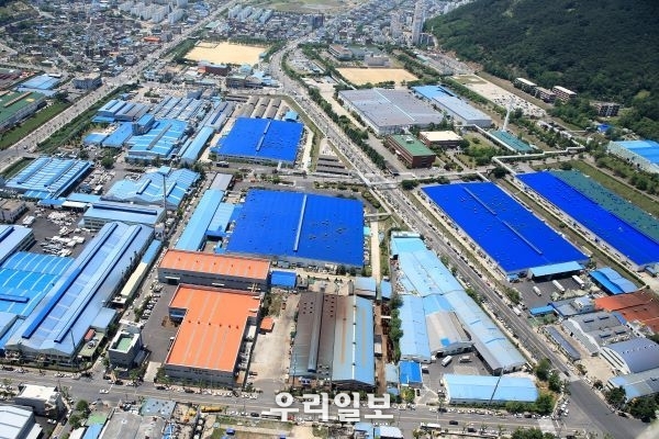 이래 CS 공장 전경 