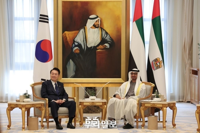 1월 15일 윤석열 대통령은 확대회담 및 양해각서 서명식을 가졌습니다. ⓒ 대통령실 제공