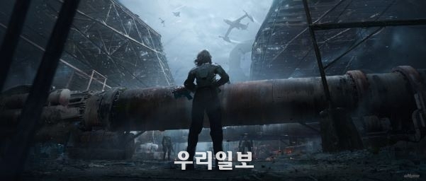 넷플릭스 영화 <정이> 속 연료봉 공장 컨셉 이미지 (사진제공=엔진비주얼웨이브)