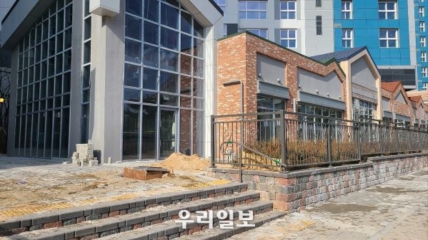 지난 1월 28일(토) 화성시로 부터 임시사용승인을 받은 동탄2지구 동탄역 헤리엇 주상복합아파트 현장 모습