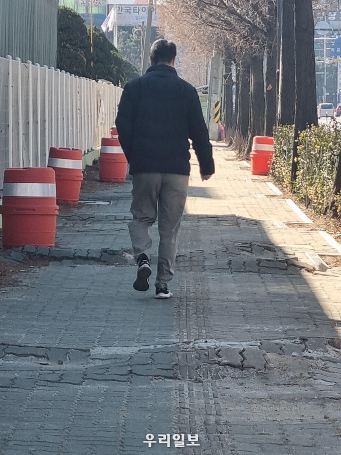 가좌1동 178번지 일대 보도블럭 ⓒ 우리일보 db