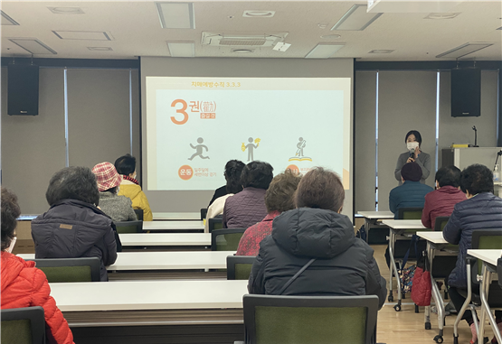 계양구 치매안심센터, 찾아가는 치매예방교육 실시 ⓒ 계양구 제공
