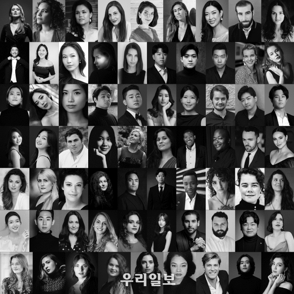 퀸엘리자베스 콩쿠르 2023 성악부문 본선 진출자 이미지 모음