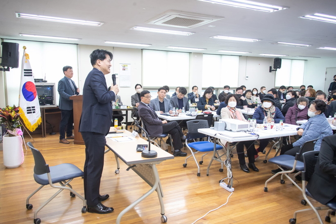 강범석 서구청장, 23개 동 연두방문 마무리 ⓒ 인천서구청 제공