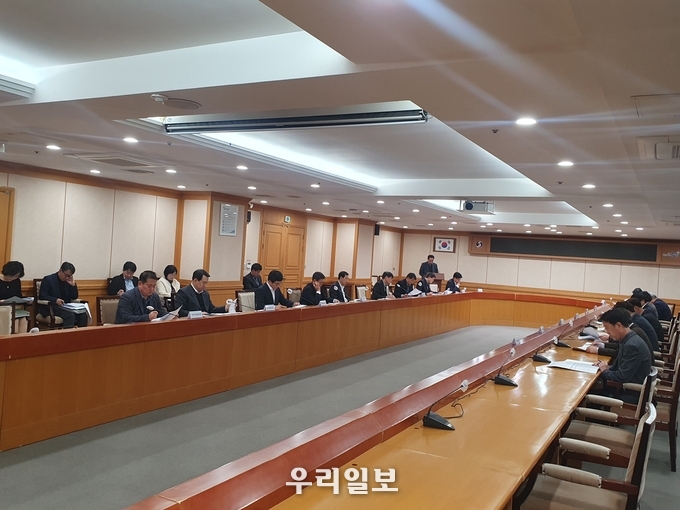 현안 점검회의 모습.(사진=충주시청)