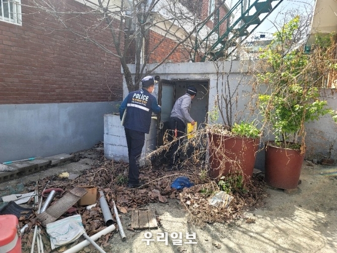 부평경찰서 관내 재개발 구역 내 공 · 폐가 일제 점검 실시 ⓒ 부평구 제공