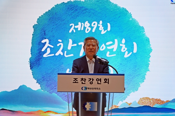 평택상공회의소, 김정운 문화심리학자 초청 "행복의 조건"이란 주제로 조찬강연회를 개최 ⓒ 평택상공회의소 제공