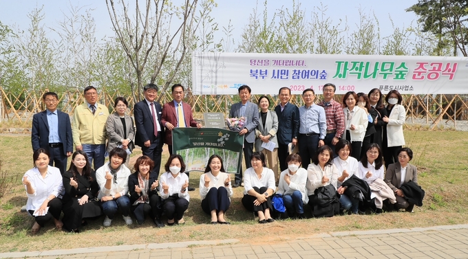 녹색평택 그린트러스트 이종영 회장의 자작나무 숲 조성에 담긴 특별한 사연 ⓒ 평택시 제공