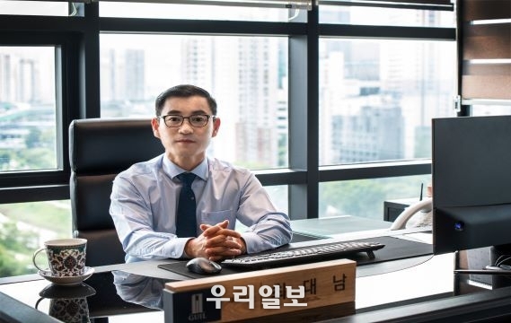 구일개발 최대남 대표가 00저널에서 ‘지주택 사냥꾼’ 관련 보도에 대한 입장을 말하고 있다.