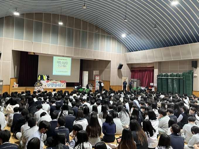 인천서부경찰서 학교폭력 및 청소년 마약 예방 교육을 실시 ⓒ 인천서부경찰서 제공