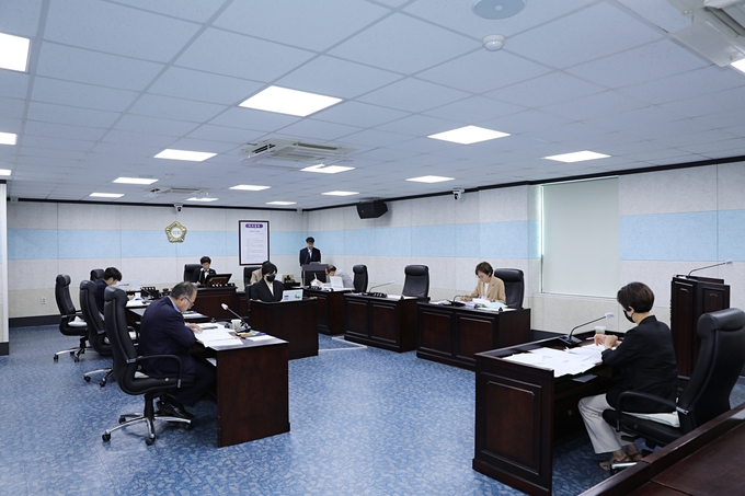 인천 동구의회 제267회 제1차 정례회에서 의원 발의 ⓒ 동구의회 제공
