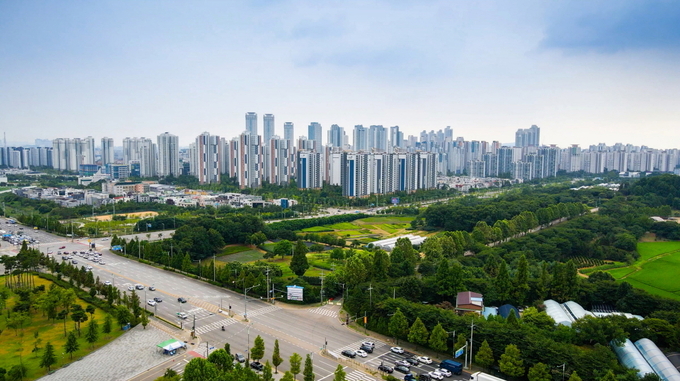 인천시 서구 전경. 