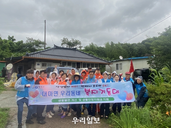  장은영의원, 복지기동대 봉사활동 참여 하고 있다. ⓒ 전남도의회 제공