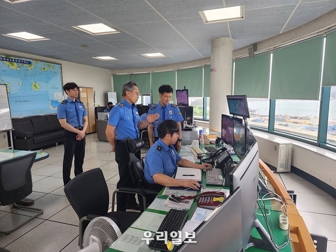 박기정 완도해양경찰서장이 유관기관을 방문했다.ⓒ완도해양경찰서 제공