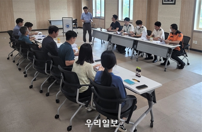 전국체전 경기장 안전점검.ⓒ전라남도청 제공